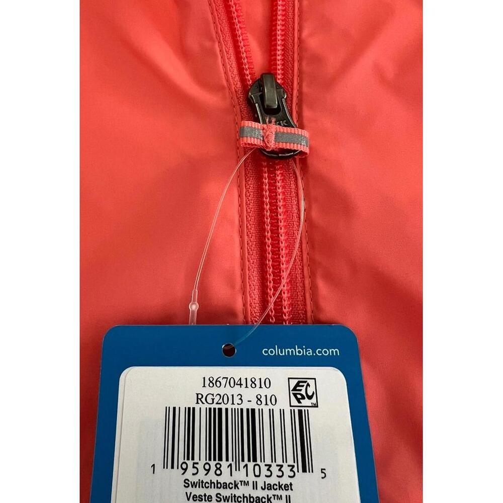 Columbia Jacket Youth Small (8-8) Switchback II Waterproof Hooded RG2013 810 - Picture 6 of 9